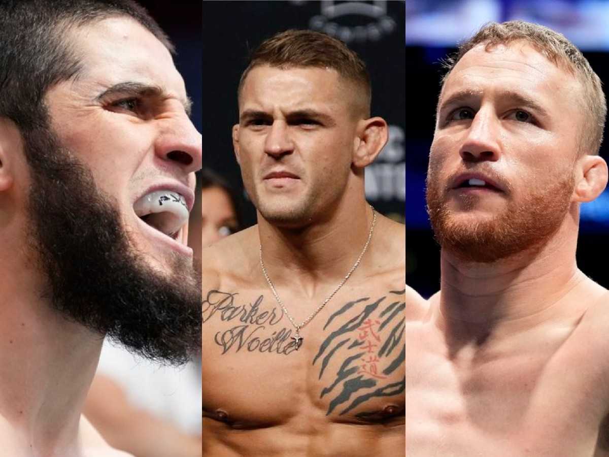 Justin Gaethje is not happy with Islam Makhachev vs. Dustin Poirier