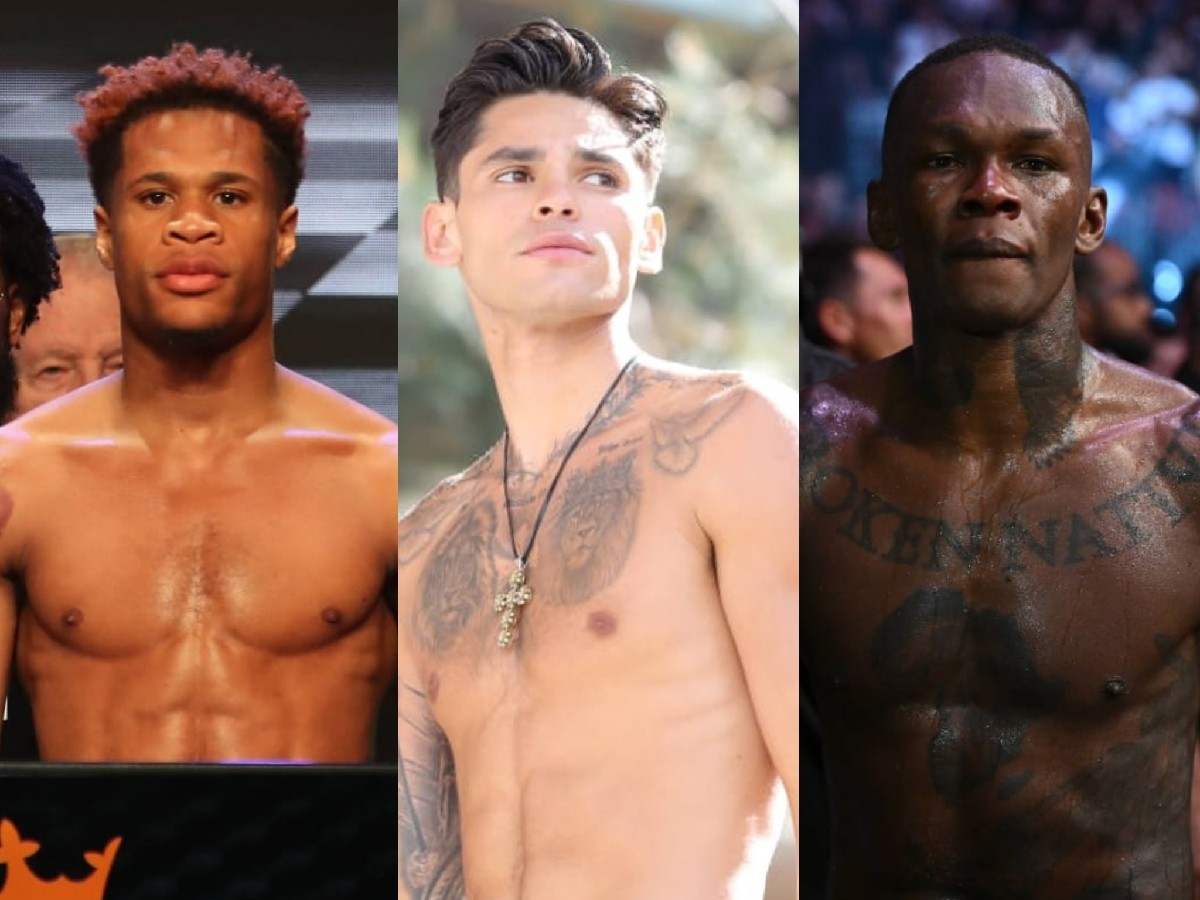 Israel Adesanya’s $40,000 winnings ruined by Ryan Garcia with shocking upset over Devin Haney