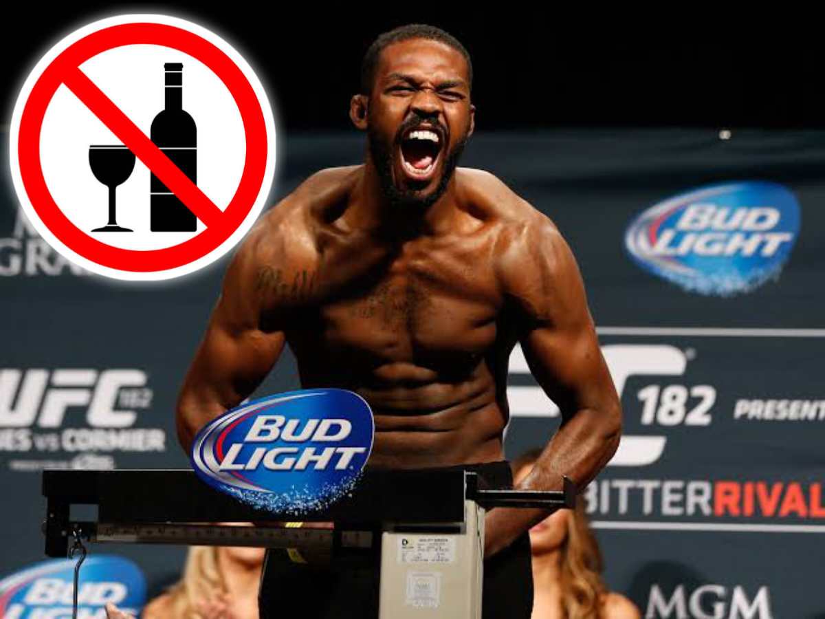 Jon Jones promises to leave alcohol 
