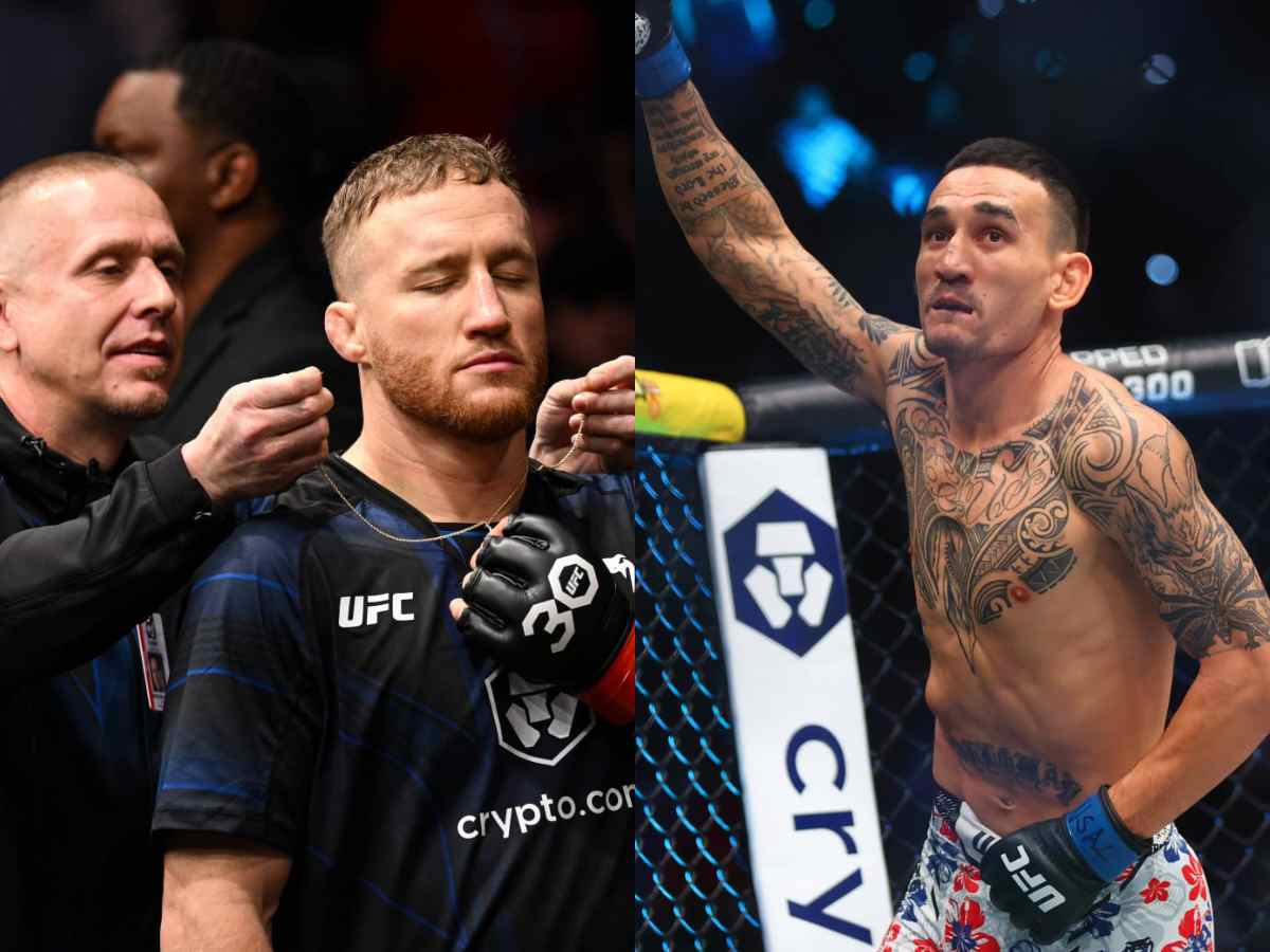 “Kicked me like a mack truck” – Max Holloway shows off damage from Justin Gaethje’s monstrous kicks at UFC 300