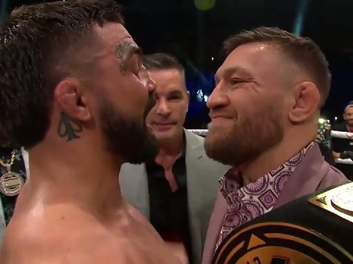 Mike Perry hints at a potential fight against Conor McGregor