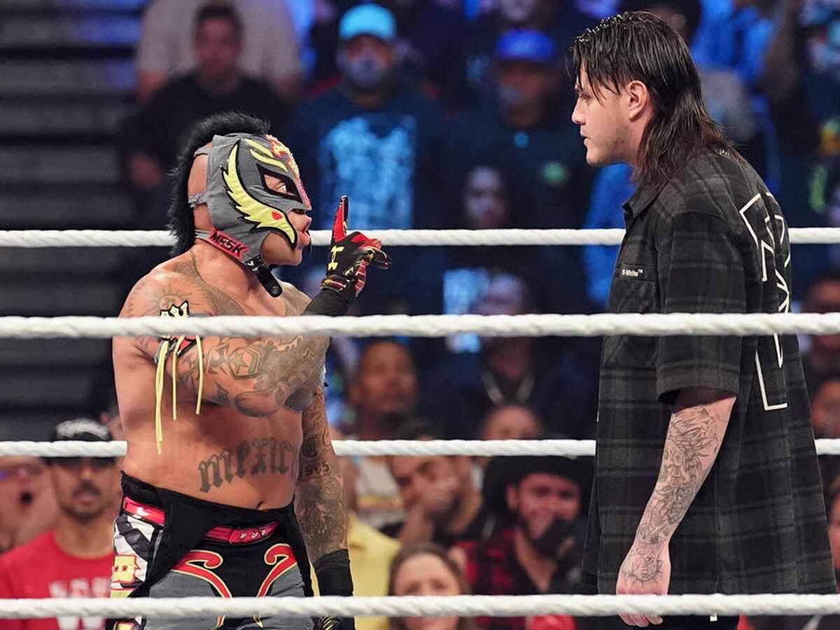 “I want to put the blame on my wife,” Rey Mysterio comments on who is responsible for Dominik Mysterio’s despicable behavior