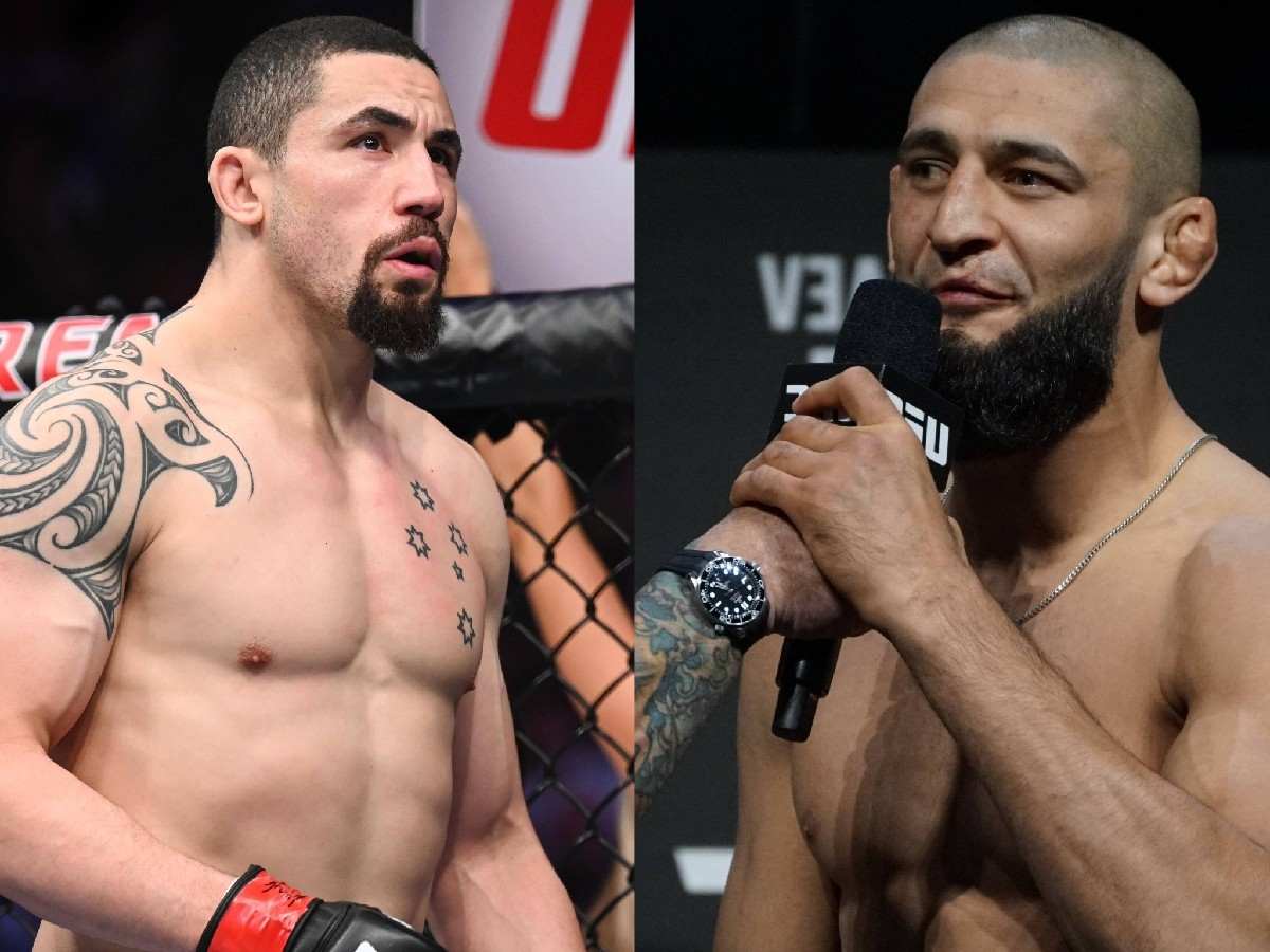 “Harder to force wrestling game on me,” Robert Whittaker unfazed by elite grappling credentials of Khamzat Chimaev