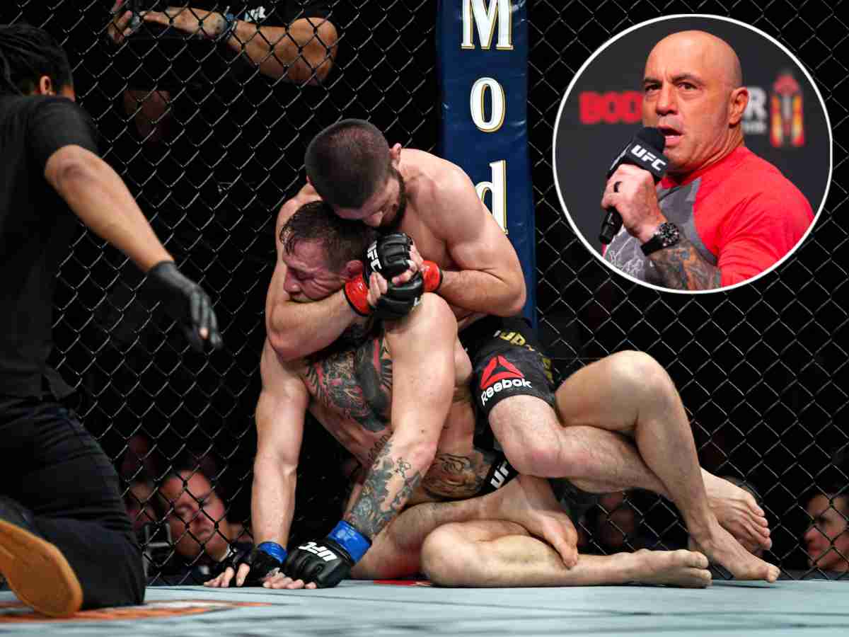 Joe Rogan believes Conor McGregor was ‘rattled’ when Khabib Nurmagomedov was talking trash while beating him up