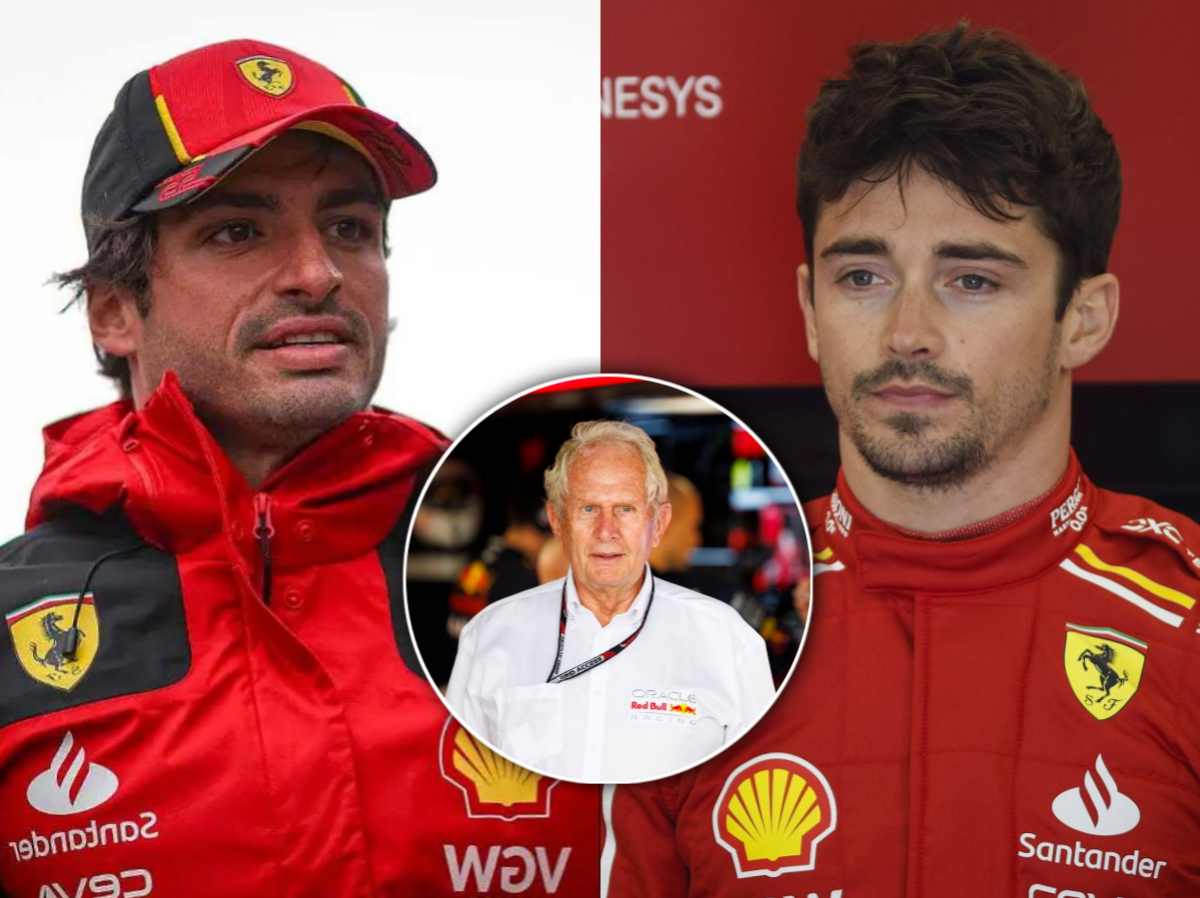 Helmut Marko claims Carlos Sainz performing ‘superior’ to Charles Leclerc in 2024