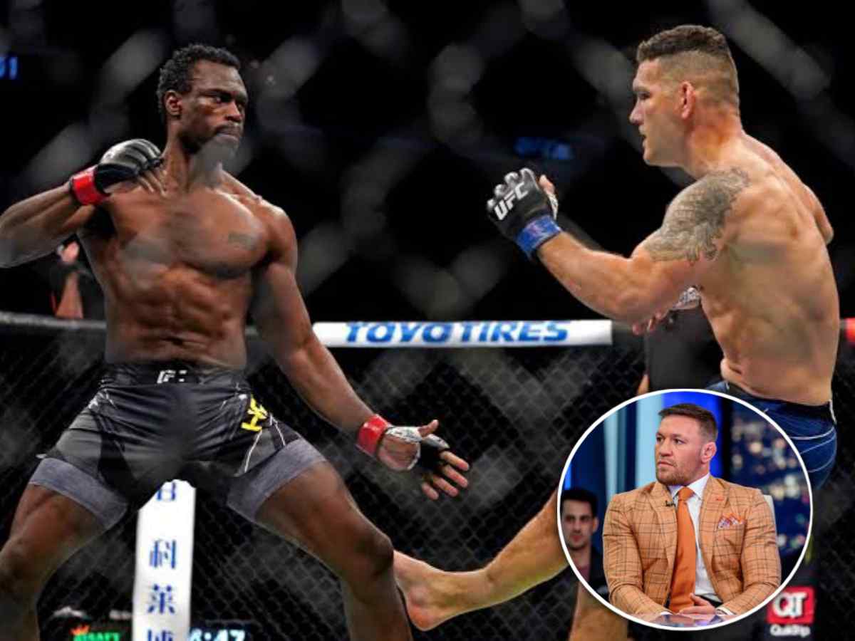 Chris Weidman advices Conor McGregor on leg injury