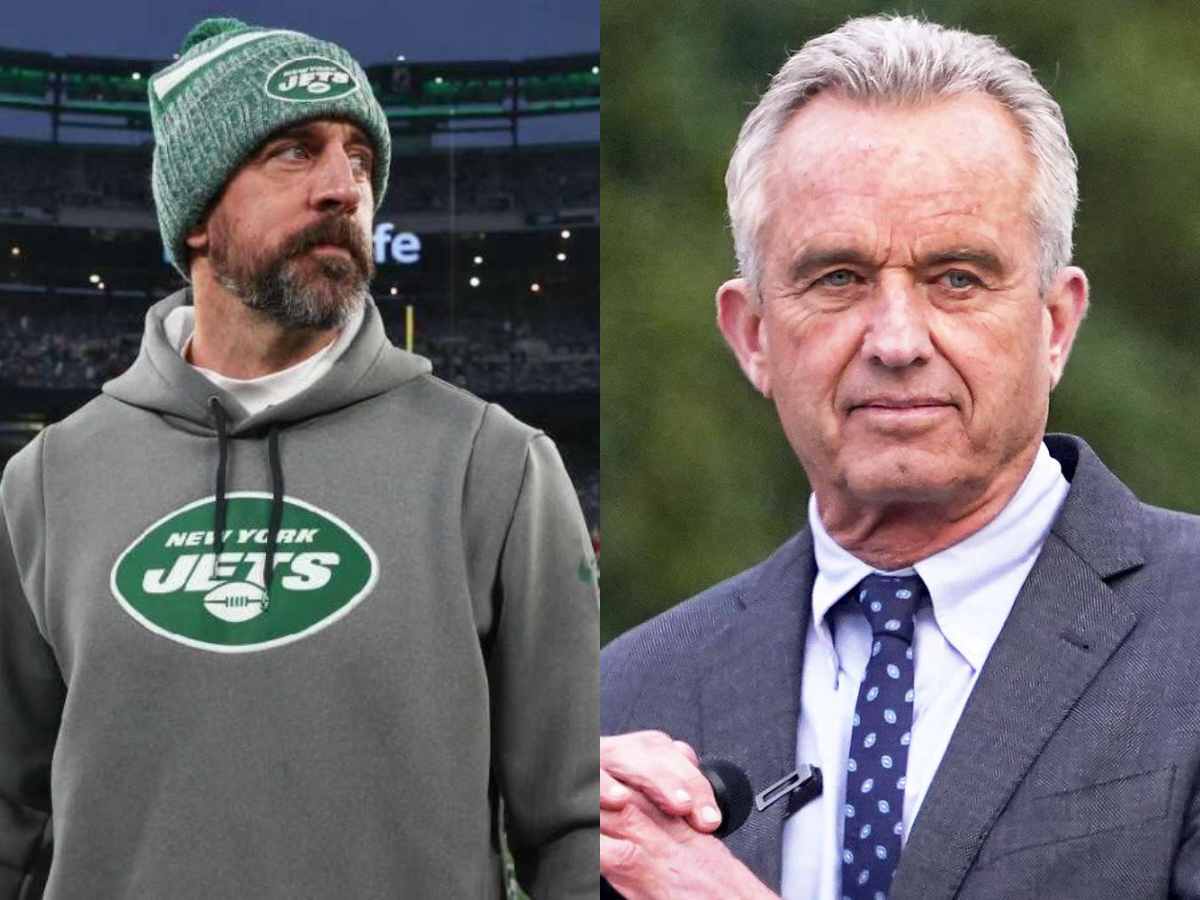 Aaron Rodgers discloses the candid reaction he had when Robert F. Kennedy Jr. asked him to be his running mate