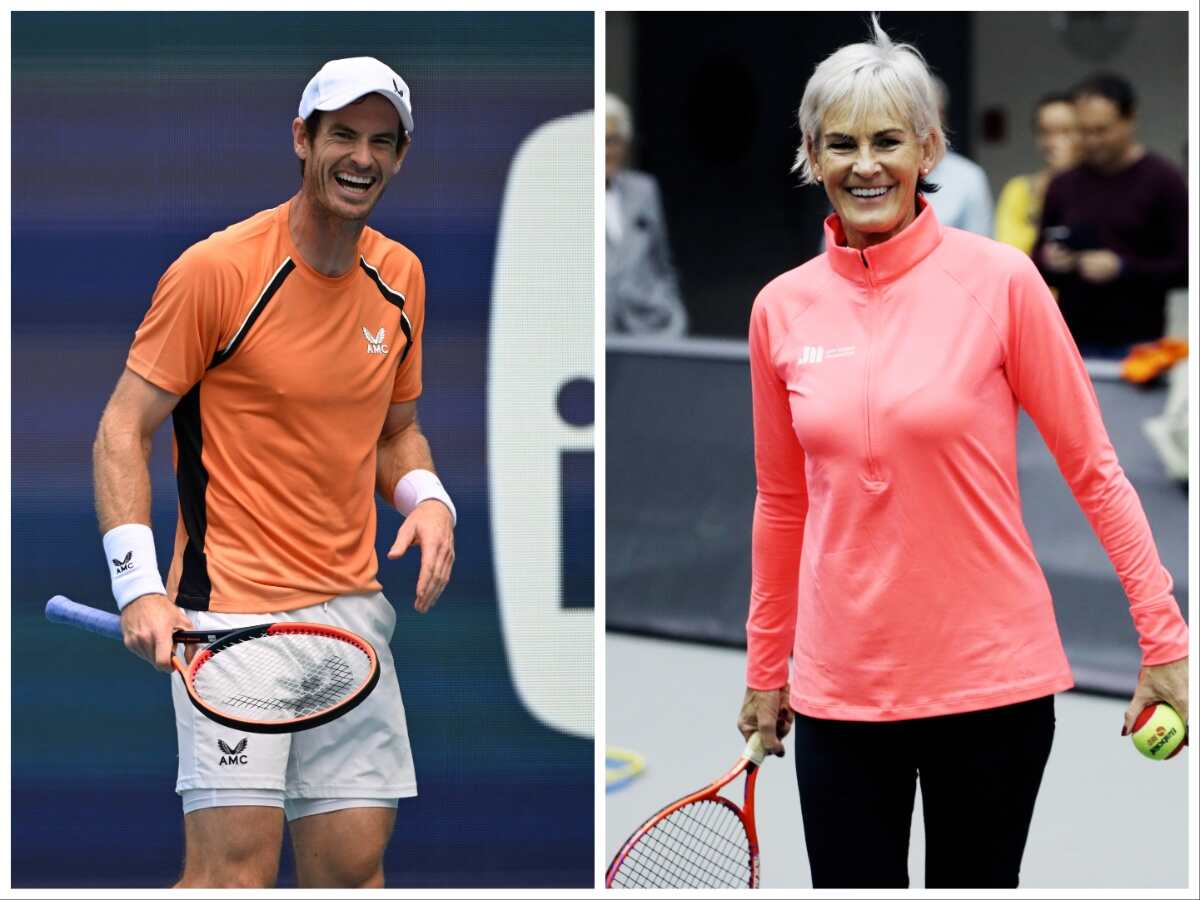 “Bit of a stretch,” Andy Murray pokes fun at his mother Judy Murray for taking up a new sport at the age of 64