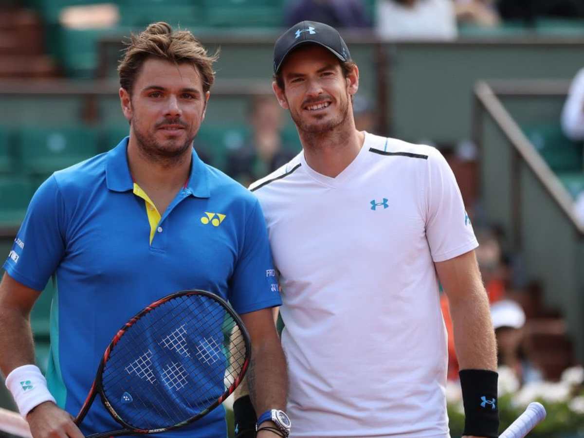 Andy Murray and Stanislas Wawrinka