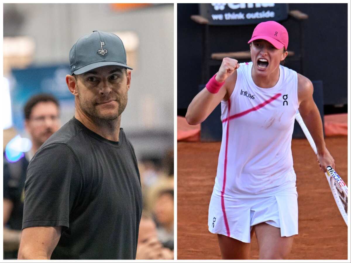 Andy Roddick speaks highly of Iga Swiatek as he compares her to Rafael Nadal ahead of Italian Open final