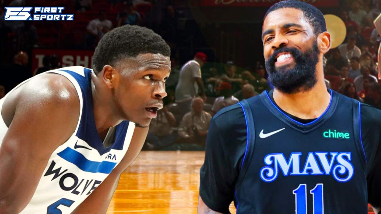 “Played more like Michael B. Jordan” – Anthony Edwards gets FLAMED for getting dominated by Kyrie Irving after asking to guard Mavs superstar