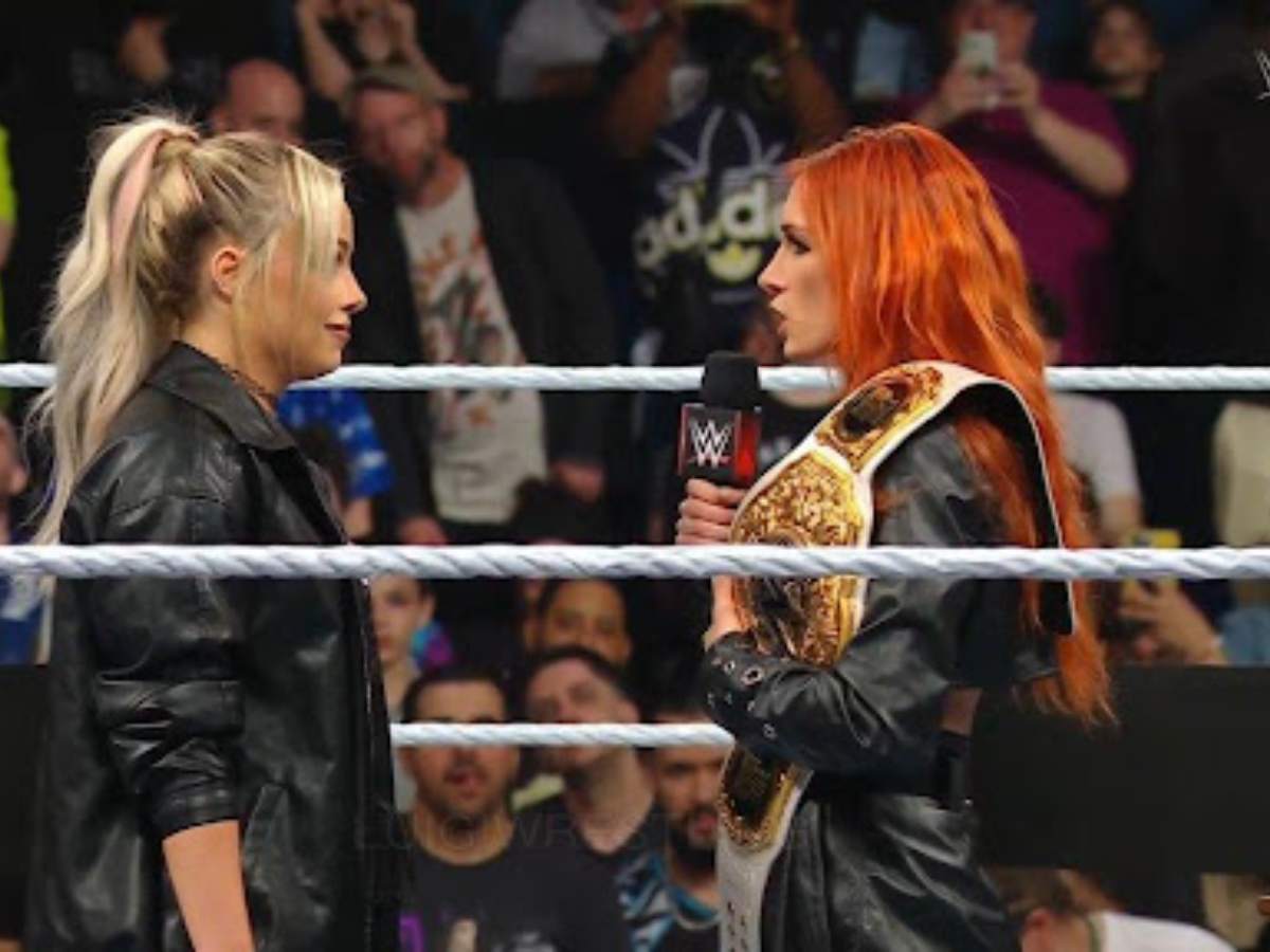 Becky Lynch sends a fierce warning to Liv Morgan after their confrontation on WWE Raw ahead of their much-anticipated clash 