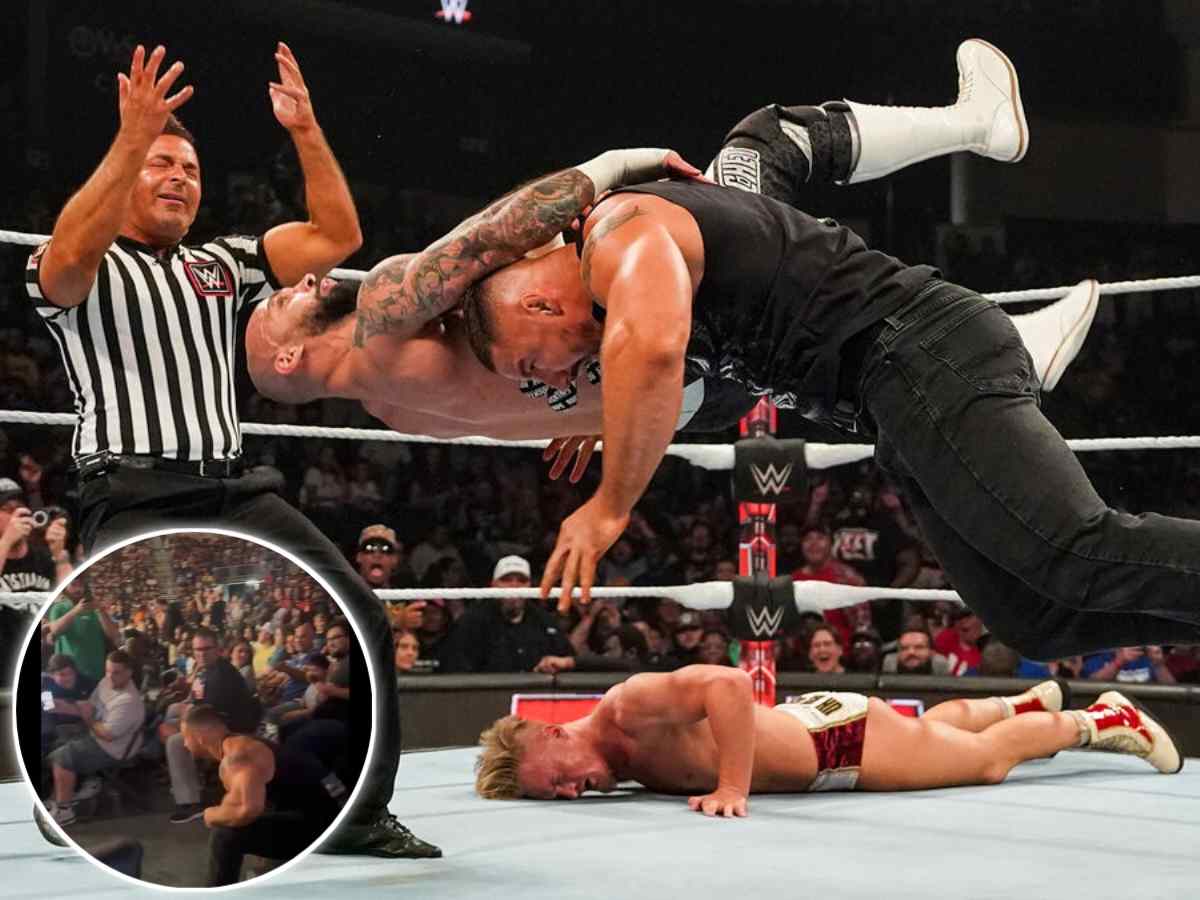 WATCH: Unseen video of Bron Breakker in the crowd moments before he caused destruction forcing abrupt end to a match on Raw