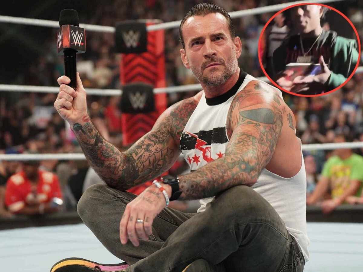 WATCH: CM Punk gets caught talking to his arch rival’s wife at Raw backstage