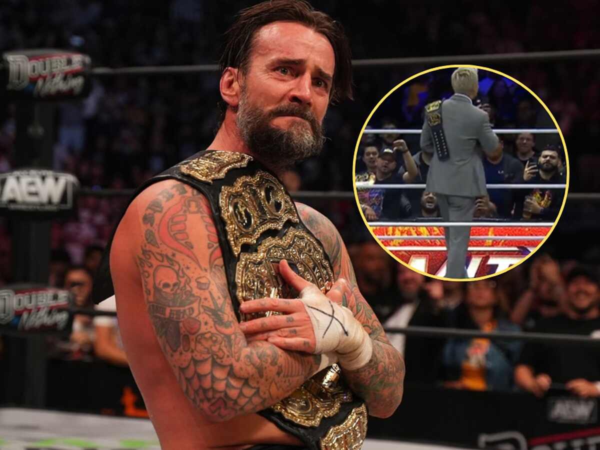 WATCH: “Shut up b*tches,” Current AEW champion brutally shuts down ‘CM Punk’ chants on Dynamite