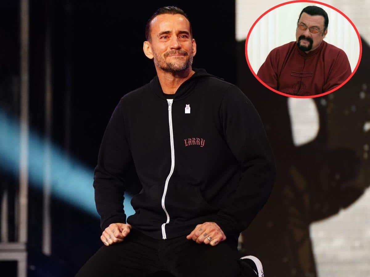 CM Punk uses Steven Seagal’s cut-out to brutally troll former WWE Champion