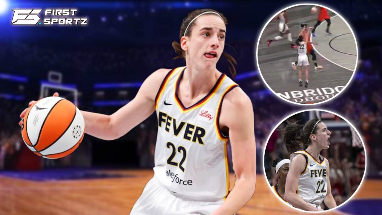 WATCH: Caitlin Clark brings unreal energy out of packed WNBA crowd after electrifying three-pointer