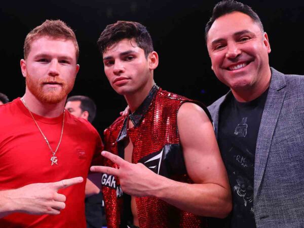 Canelo Alvarez, Ryan Garcia and Oscar De La Hoya