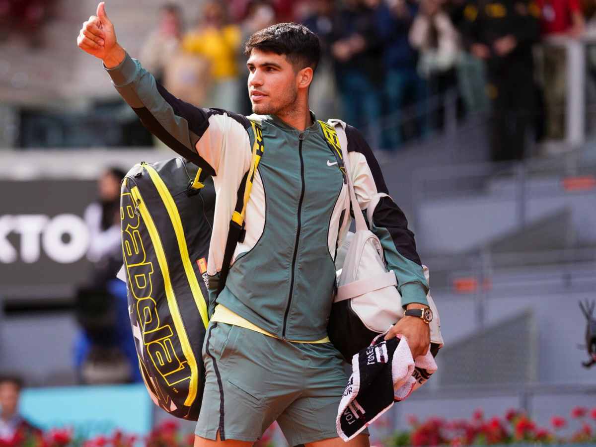 Carlos Alcaraz set to return to Roland Garros after recovering from arm injury he suffered during Madrid Open