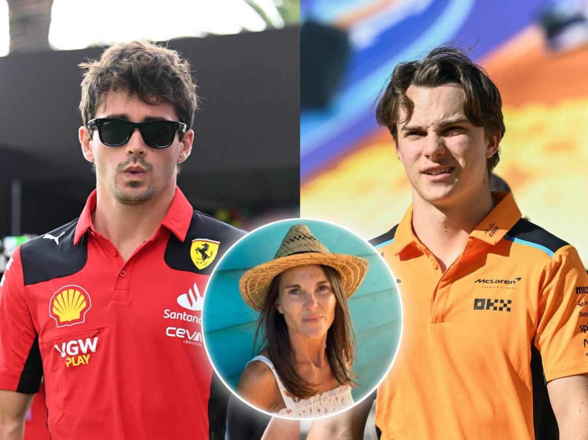 Oscar Piastri's mother gets baffled after Charles Leclerc claims he's ...