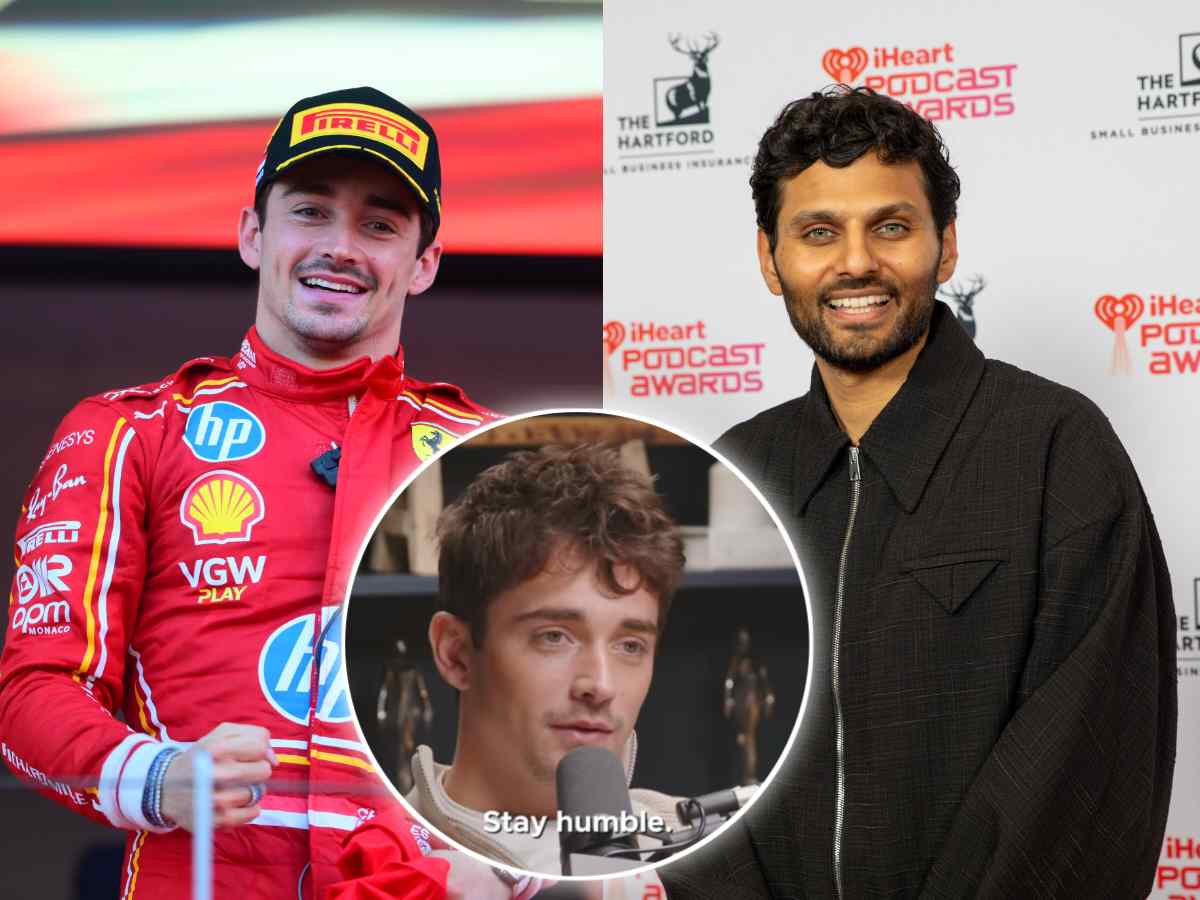 WATCH: “Stay humble, be grateful, and work hard!” Charles Leclerc has an inspiring conversation with world-renowned podcast host Jay Shetty