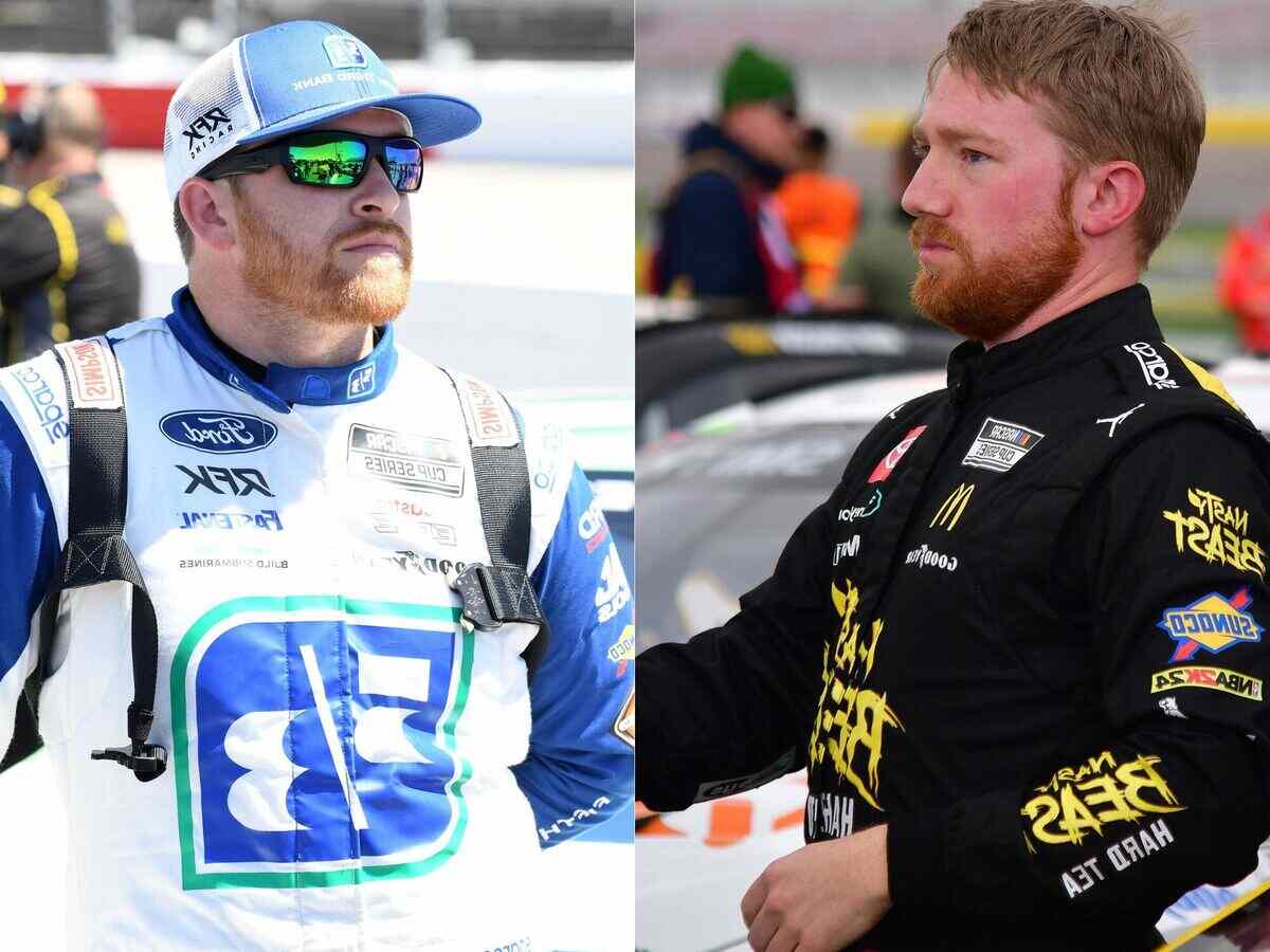 Chris Buescher and Tyler Reddick