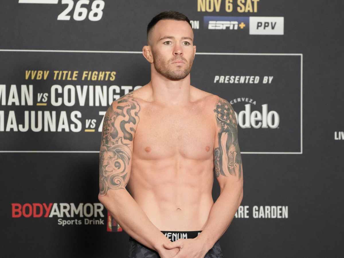 Colby Covington is ready to step in on weigh-in day for UFC 303 main card