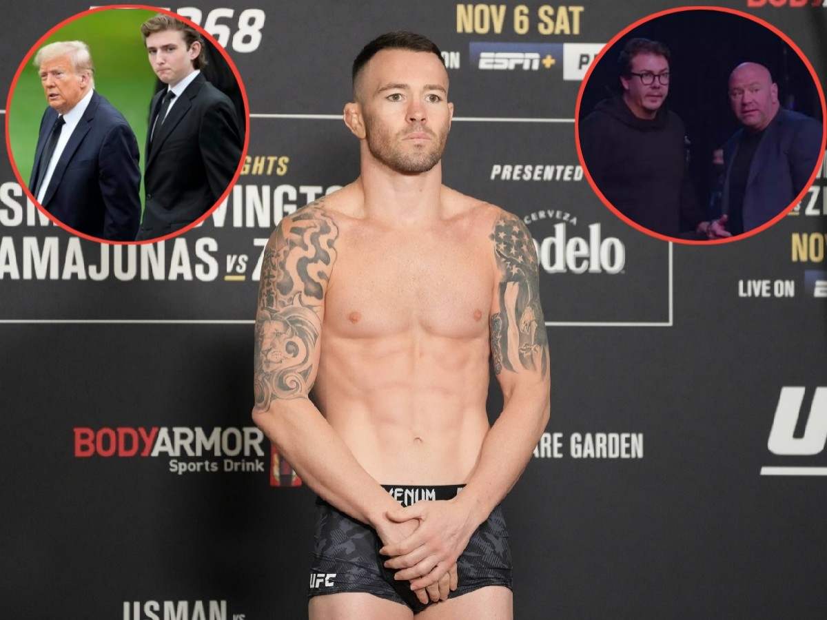 “He’s a Hunter Campbell,” Colby Covington compares Donald Trump’s youngest son to Dana White’s right-hand man