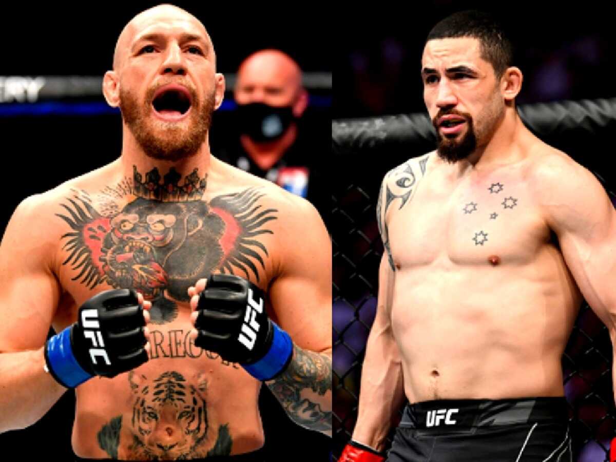 “Some young Brazilian kid that would literally die for this…” Robert Whittaker reveals how Conor McGregor’s time in the sport is over