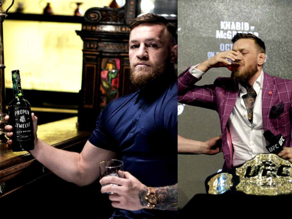 WATCH: Conor McGregor ALMOST drinks alcohol on livestream amidst ...