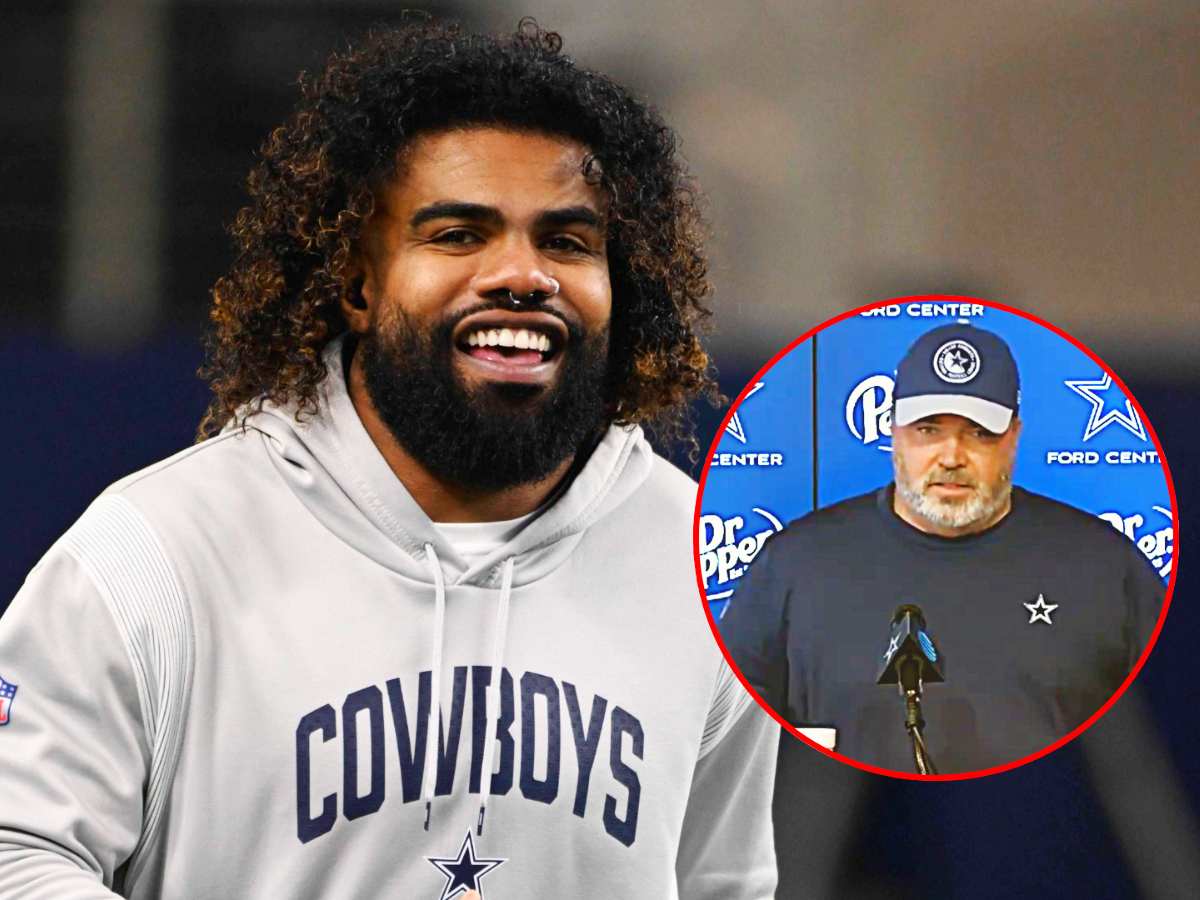 “Smack a 60-year-old man in the a**!” Cowboys HC Mike McCarthy awkwardly explains Ezekiel Elliott’s first week in Dallas