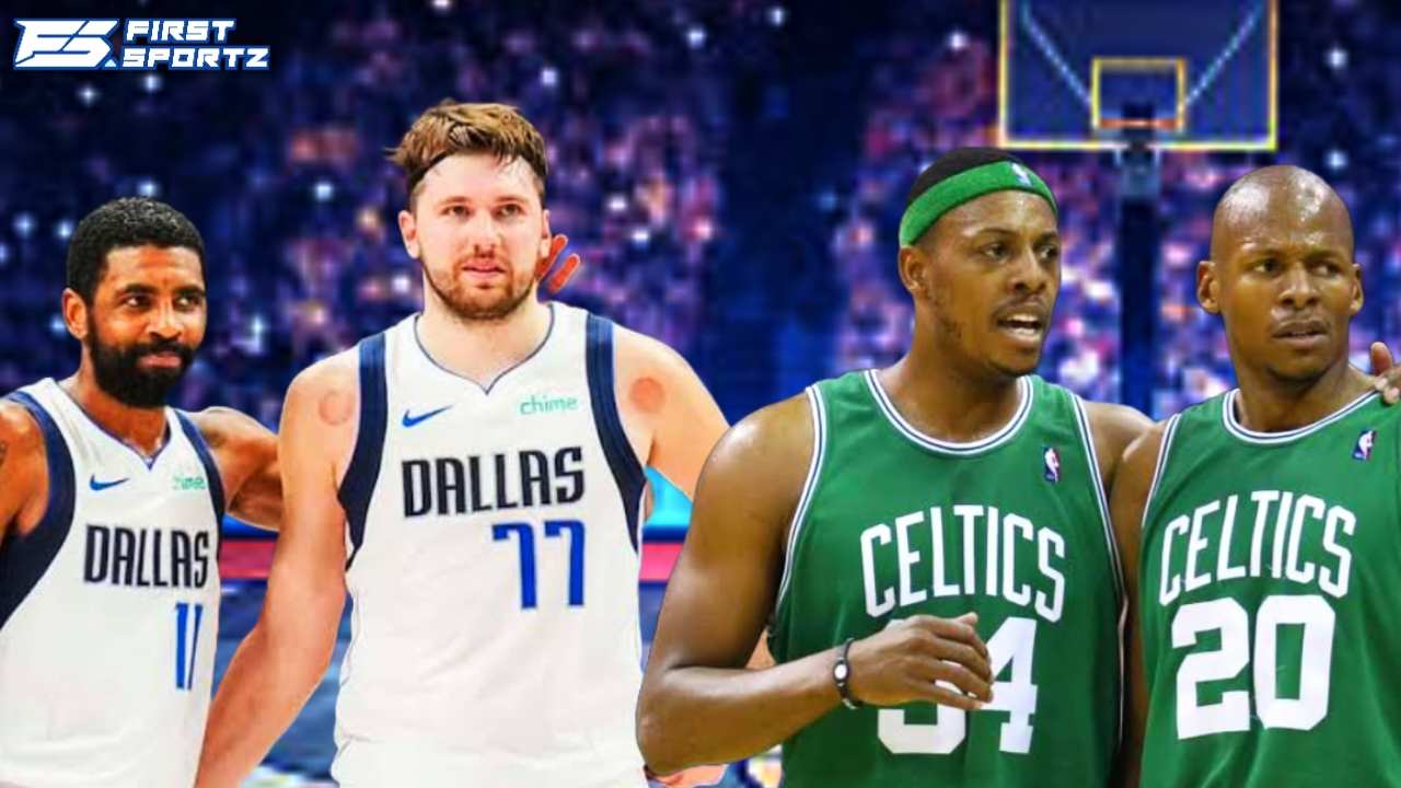 Luka Doncic and Kyrie Irving’s challenged by retired Celtics legend for ‘clutchest duo’ title