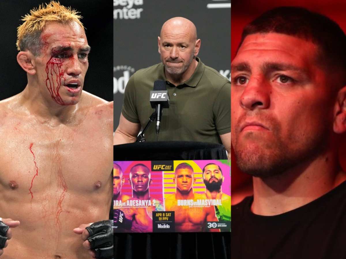 Dana White’s Abu Dhabi card featuring Nick Diaz and Tony Ferguson has fans furious for THIS reason