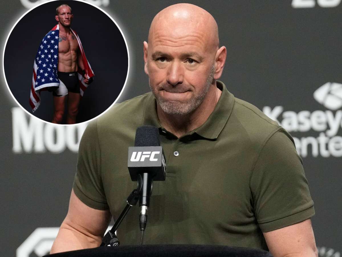 “Anger, Compulsive gambling, hitting his wife…” Dana White catches a stray from retired UFC title challenger