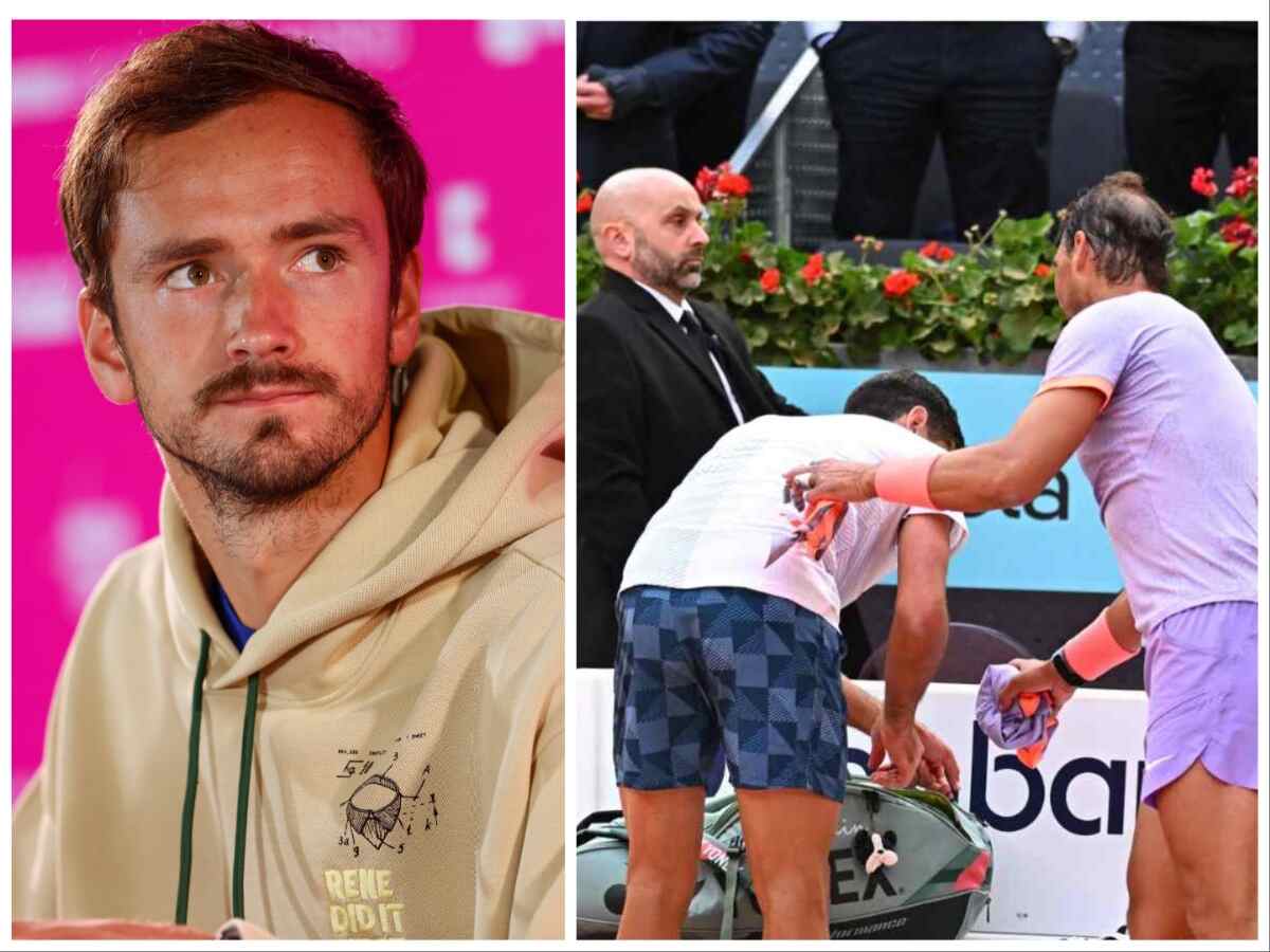 “I would collect many” Daniil Medvedev supports ‘classy’ act from Pedro Cachin after he took a t-shirt from Rafael Nadal