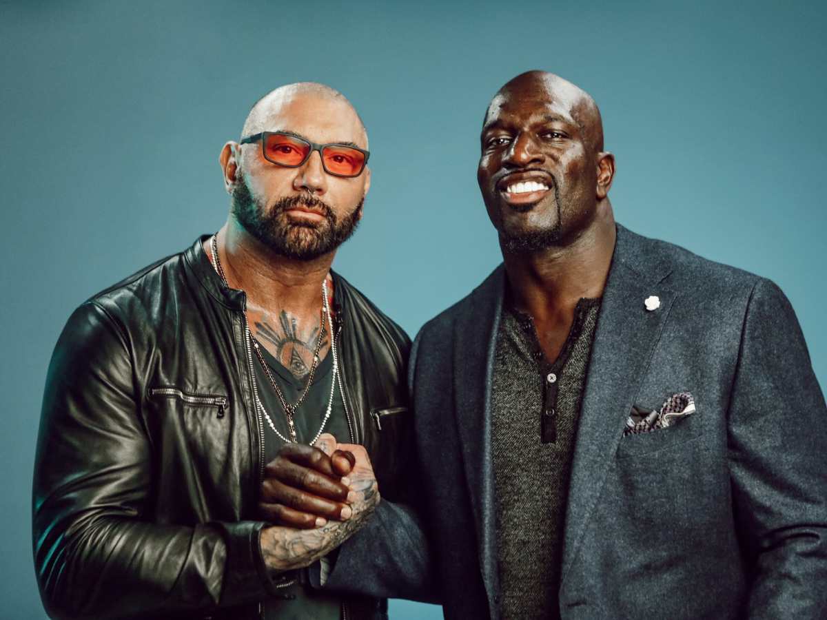 Dave Bautista and Titus O'Neil