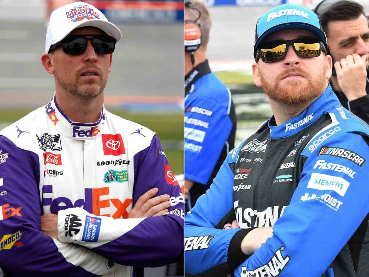 “You’ve always raced me clean!” Chris Buescher lauds Denny Hamlin’s clean racing at Kansas