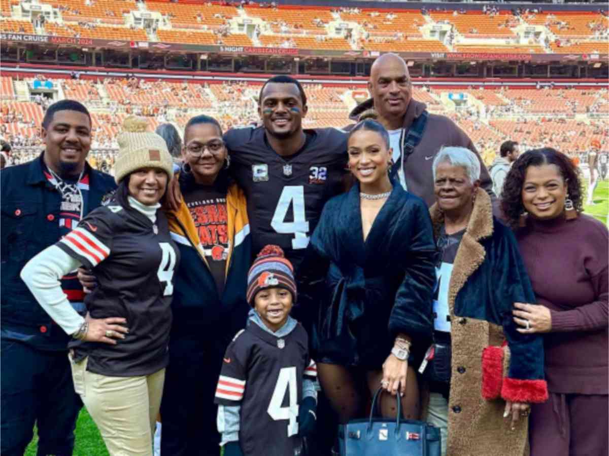 Deshaun Watson and Jilly Anais family