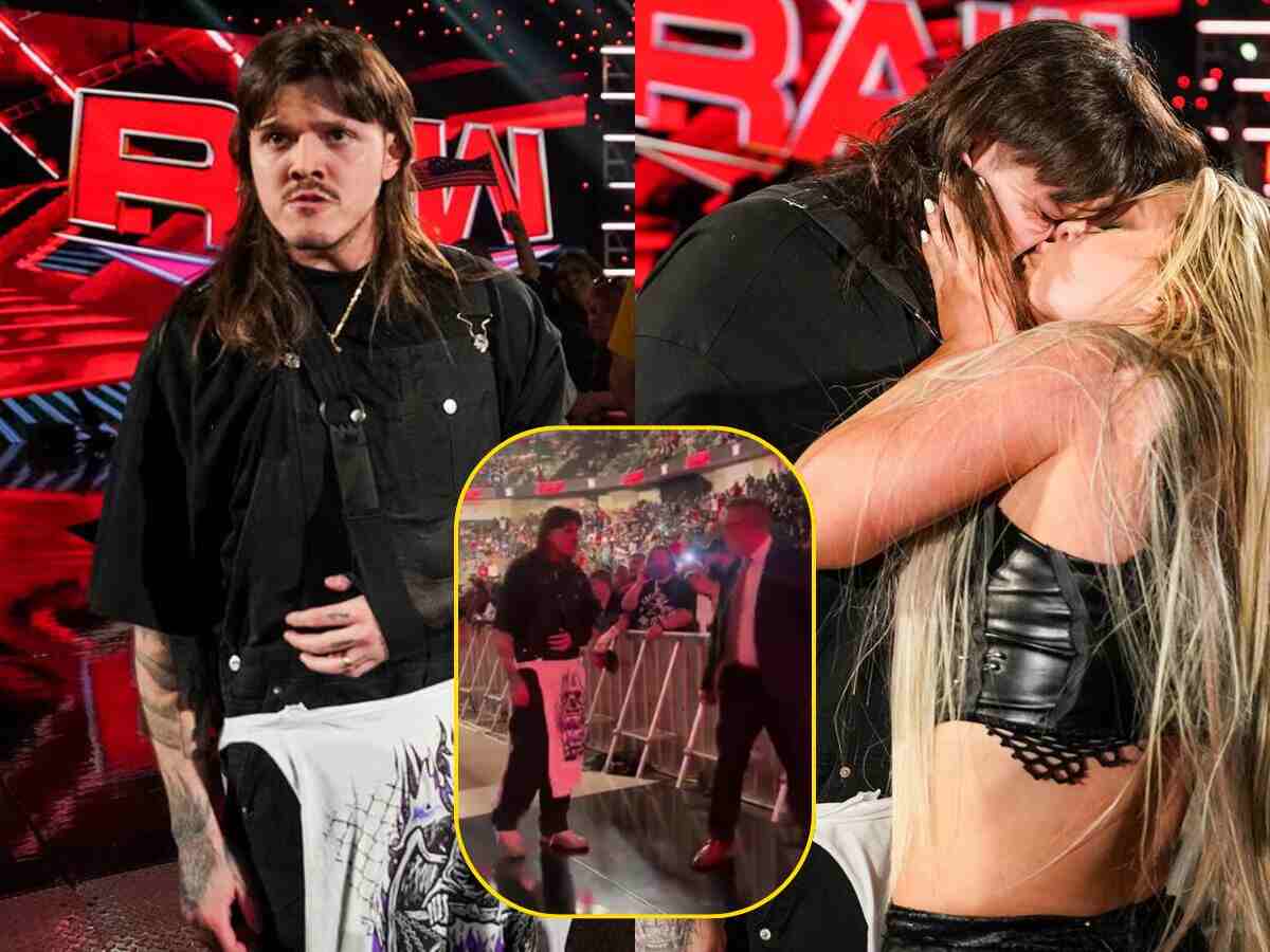 WATCH: Unseen footage of what happened between Dominik Mysterio and WWE veteran after getting kissed by Liv Morgan