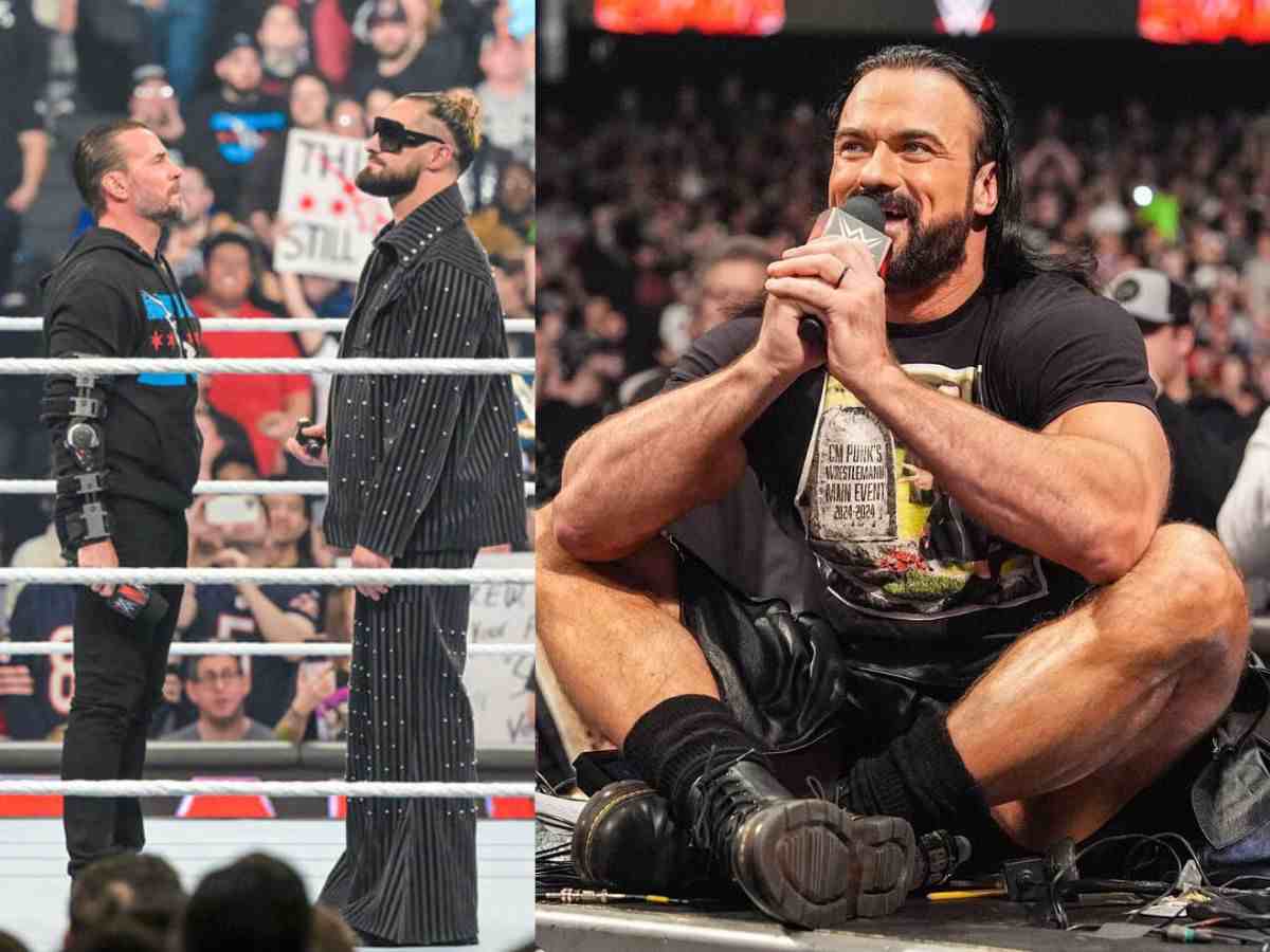 “It kept escalating and escalating,” Drew McIntyre opens up about the fiery pre-WrestleMania Raw segment featuring himself, CM Punk and Seth Rollins