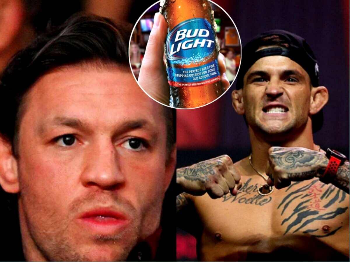 “Out here just starring in commercials” – Dustin Poirier one-ups rival Conor McGregor with SLICK new Bud Light promo