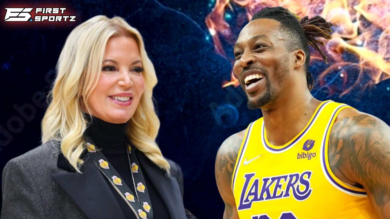 “Only guy who could save the Lakers!” Dwight Howard hilariously sings for Jeanie Buss to bring him back