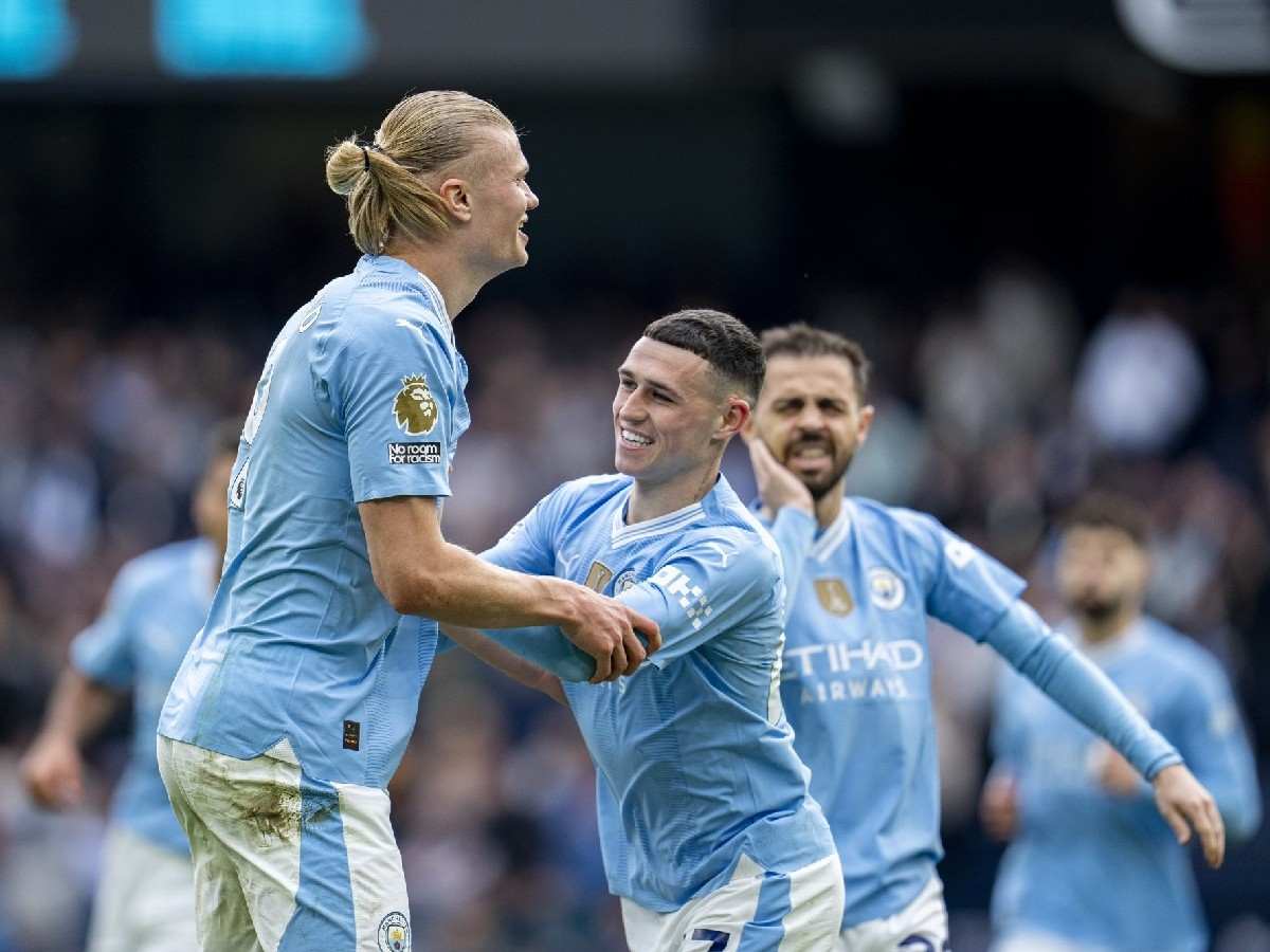 “Bro is on career mode”- Erling Haaland’s crucial 4-goal outing against Wolves in vital Premier League clash has fans in disbelief