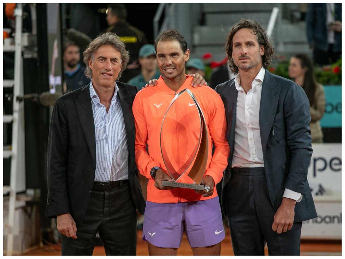 Feliciano Lopez and Rafael Nadal