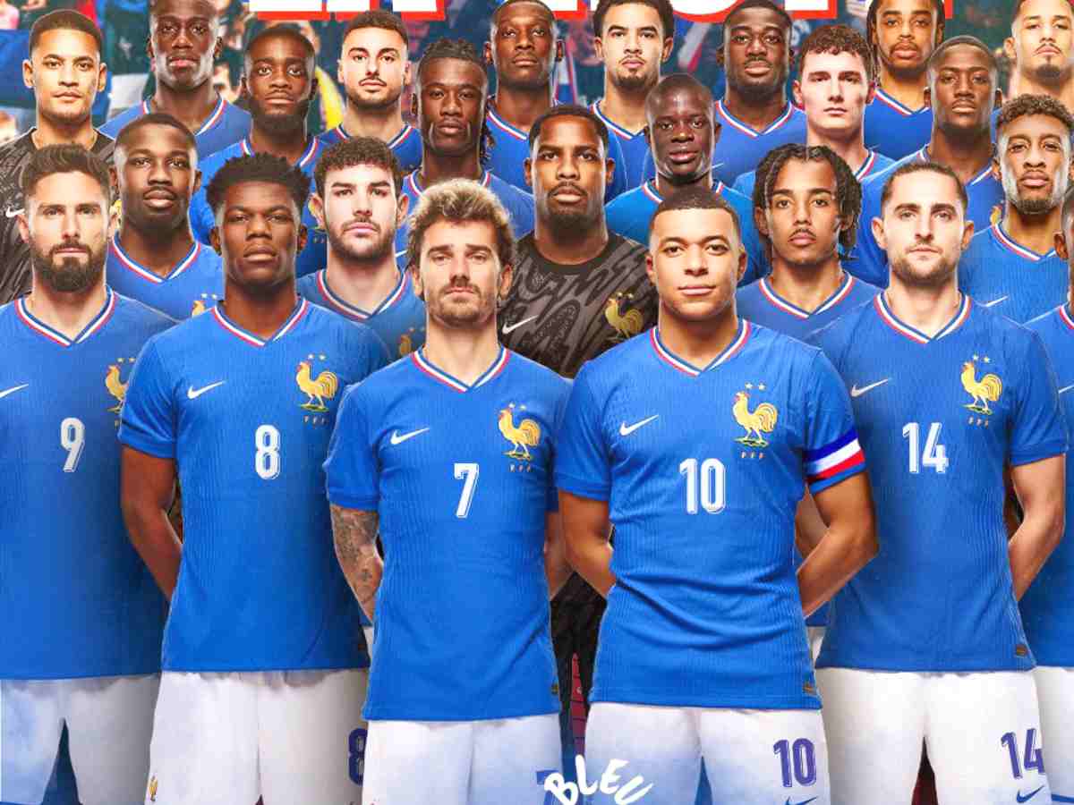 France's 25-man preliminary squad