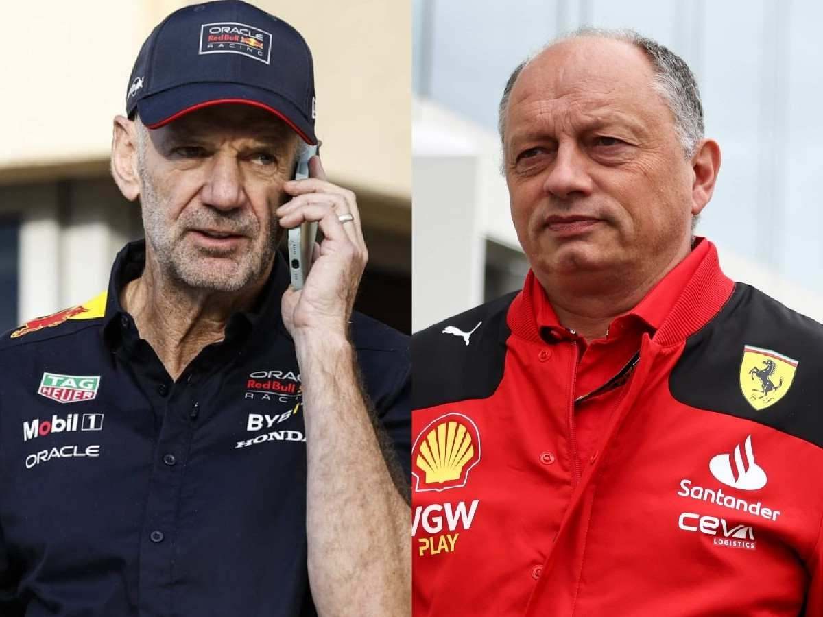 Adrian Newey reportedly set to meet Ferrari boss Fred Vasseur after Red Bull exit announcement