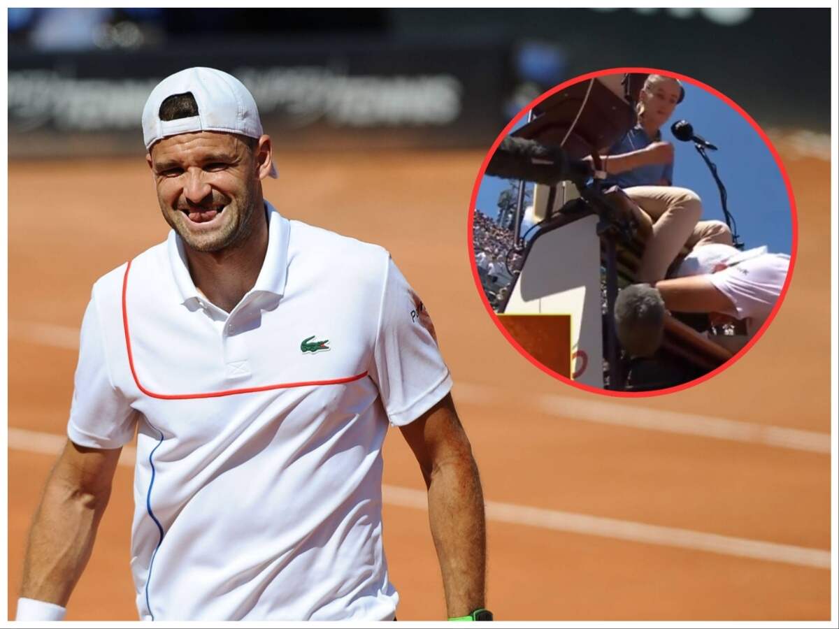 WATCH: Dramatic Grigor Dimitrov fails to capitalize on 9 set points as Taylor Fritz cruises past the Bulgarian in Rome