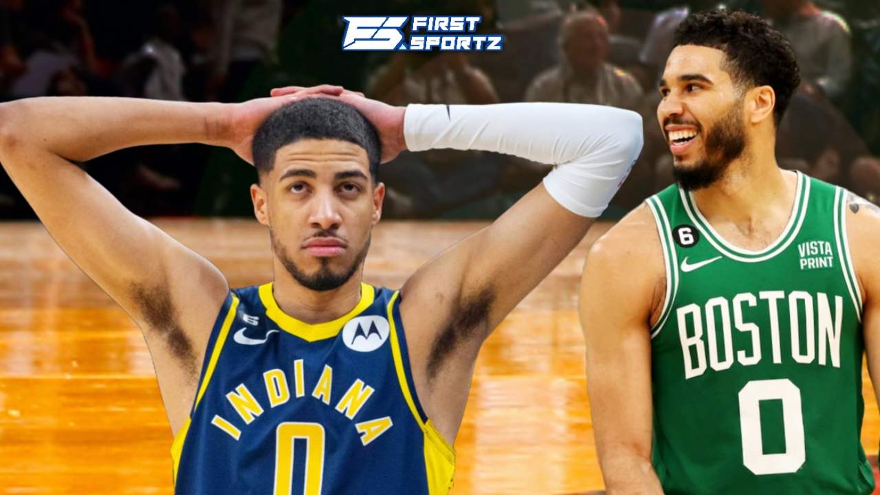 “The East is weaker than a 3 year old baby” – Fans call Boston Celtics ‘lucky’ as Pacers star Tyrese Haliburton gets injured