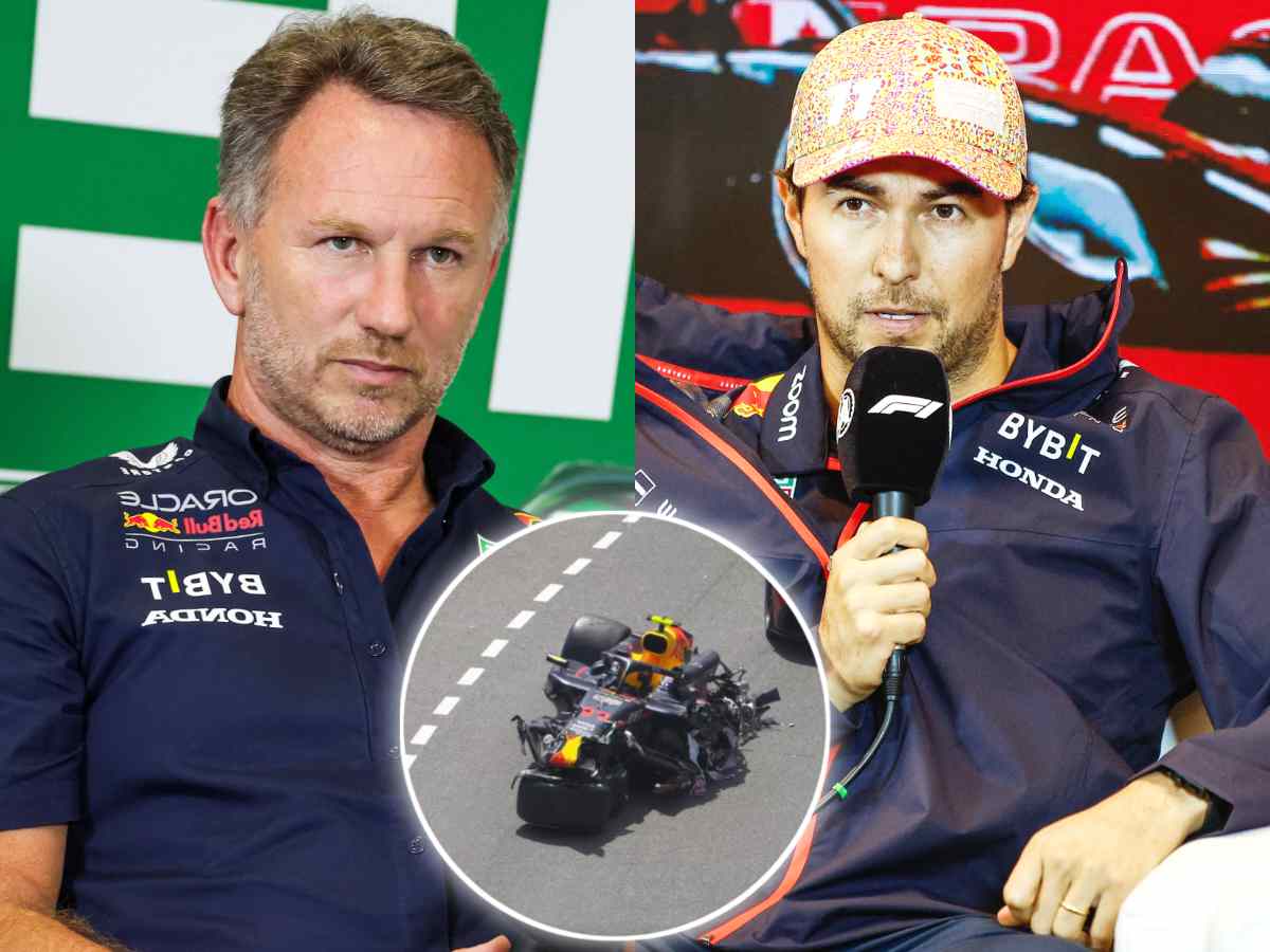 Christian Horner admits his ‘heart was in mouth’ after Sergio Perez’s massive first lap crash at Monaco GP