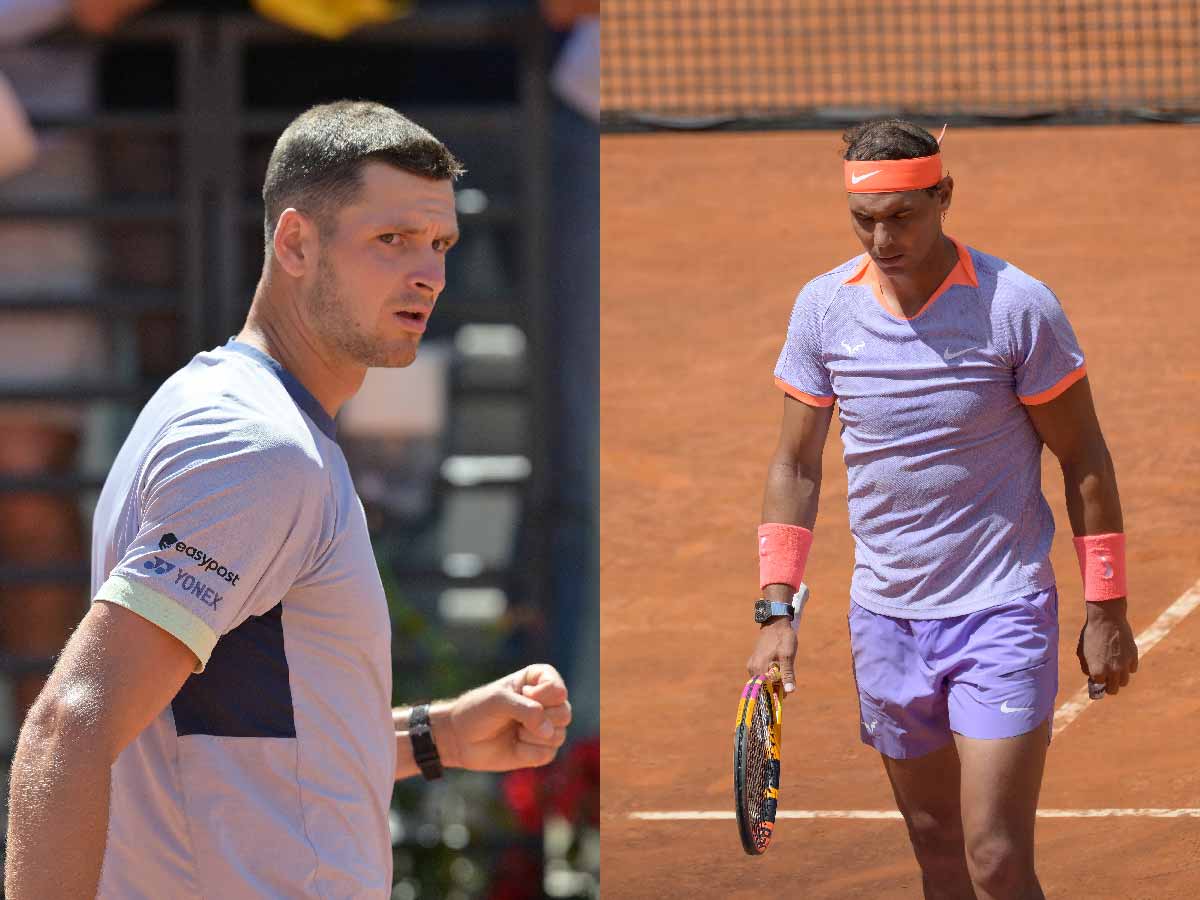 Hubert Hurkacz declares Rafael Nadal “is bigger than the sport” after defeating him in Rome